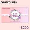 Comelyhairs Gift cards