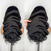 Body wave 5x5 closure wig bodywave HD lace Transparent lace natural color 150% 200% human virgin hair COMELYHAIRS™