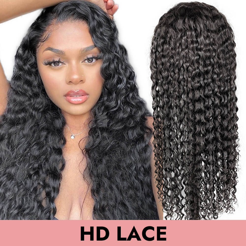 HD 13x6 lace front wig straight bodywave deepwave deepcurl waterwave loosewave kinky curl kinky straight COMELYHAIRS™
