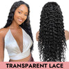 Deep curl transparent lace full frontal lace front natural black 13x4 13x6 human virgin hair wigs deepcurl 150% 200% COMELYHAIRS™